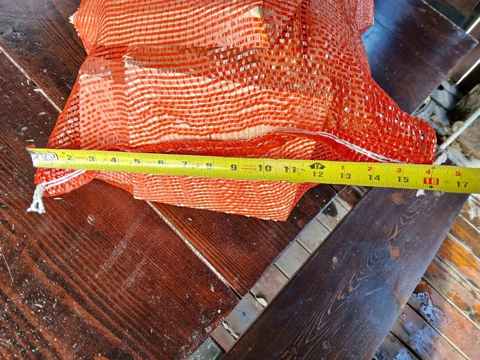 Clean cut fire wood