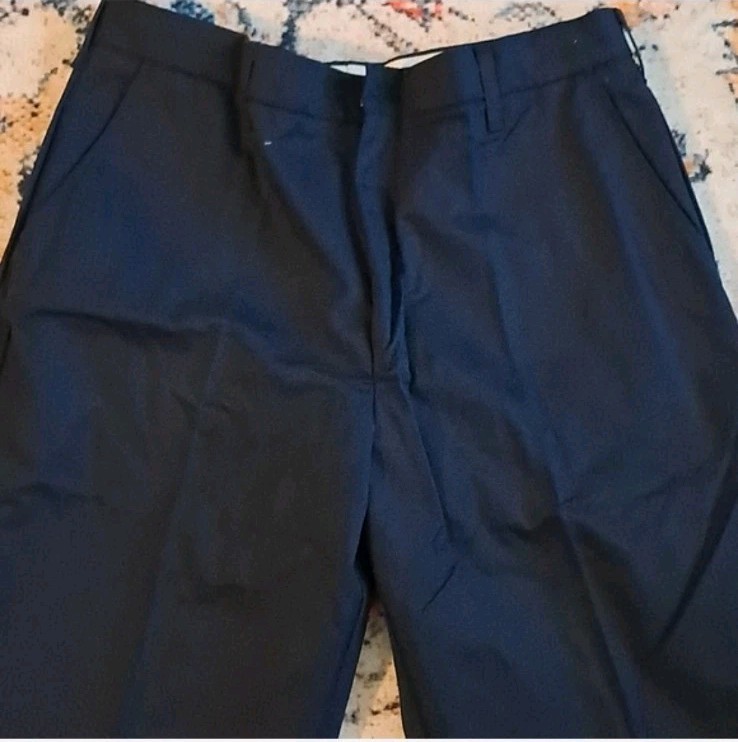 UniFirst SoftTwill Men's Work Pants Navy 36x32 Lot Of 4 New - photo 4