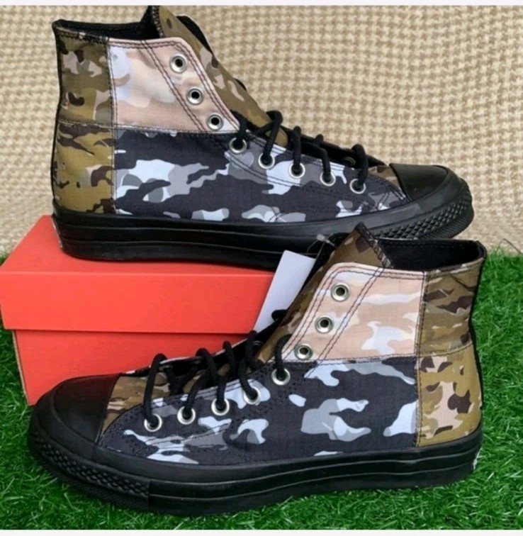 Converse Chuck 70 High Patchwork Camo Black 165912C - photo 2