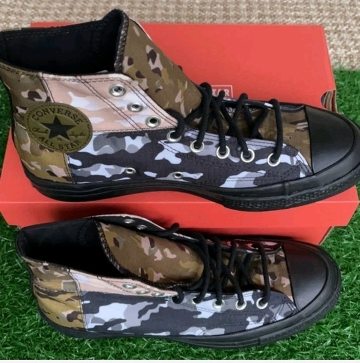 Converse Chuck 70 High Patchwork Camo Black 165912C - photo 4