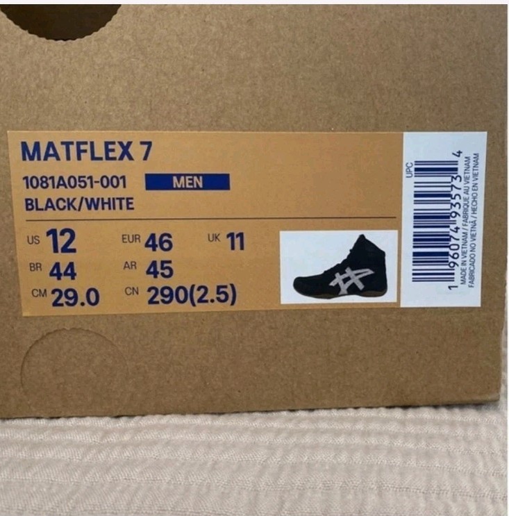 ASICS MATFLEX 7 Wrestling Shoes Men's 12 New - photo 4