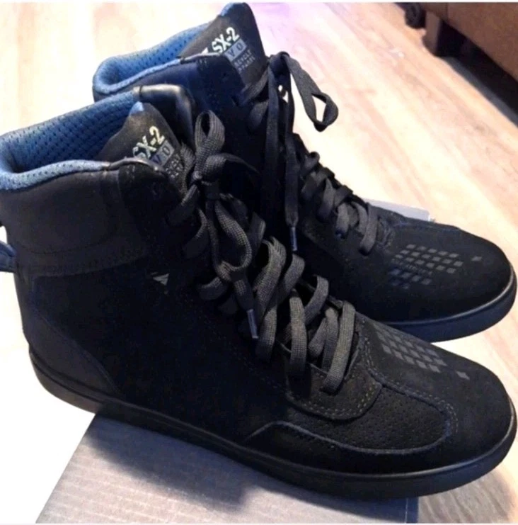 Shima SX-2 Evo Motorcycle Shoes Mens Sz 12 New