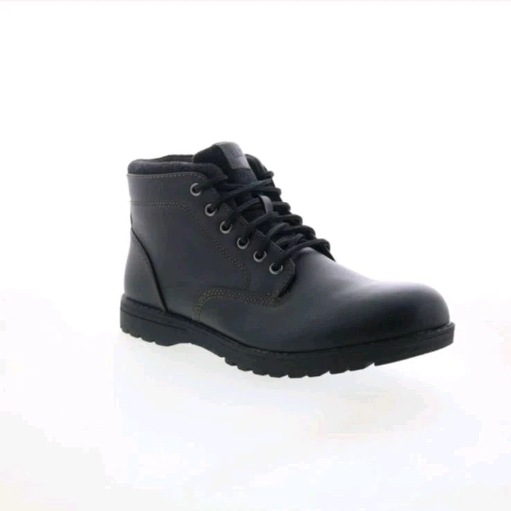 Eastland Mens Finn Plain Toe Black Boots (NWT) Size 12 - photo 2