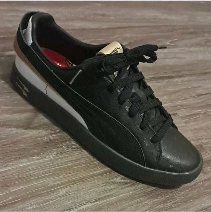 Puma Clyde Sneakers Kids Size 7c New - photo 3