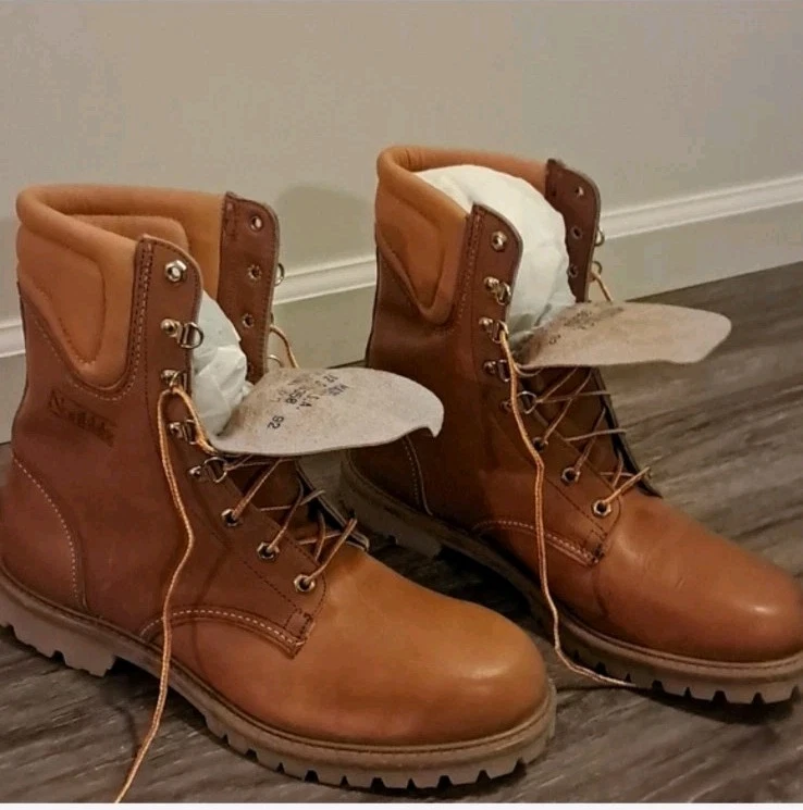 Northlake Genuine 8" Saddle Leather Boots Men's Size 12