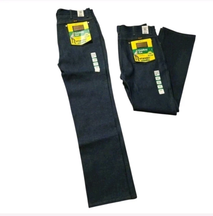 Vintage New Deadstock Wrangler 936 Cowboy Cut Jeans (Lot Of 2) - photo 2