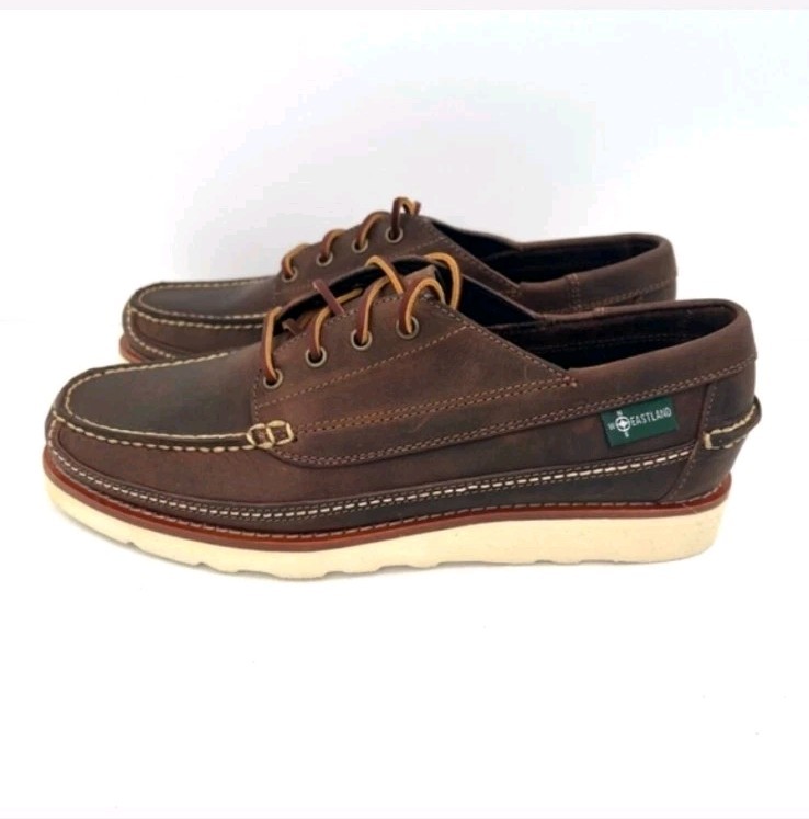 Eastland Stoneham 1955 Super Boat Shoe Men's Size 12 New In Box