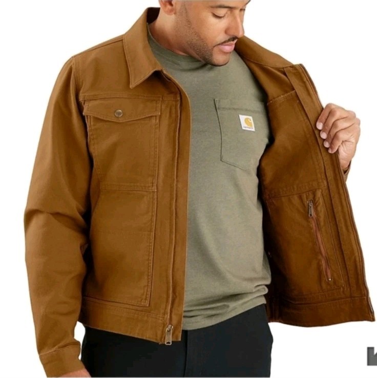 Carhartt Rugged Flex Relaxed Fit Duck Jacket - Men's LT - photo 3