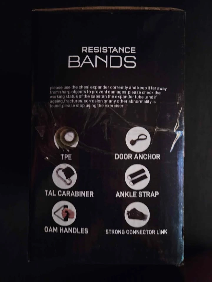 200LB Heavy Duty Resistance Bands Set – EZD Home Gym Kit - photo 2