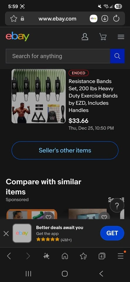 200LB Heavy Duty Resistance Bands Set – EZD Home Gym Kit - photo 4