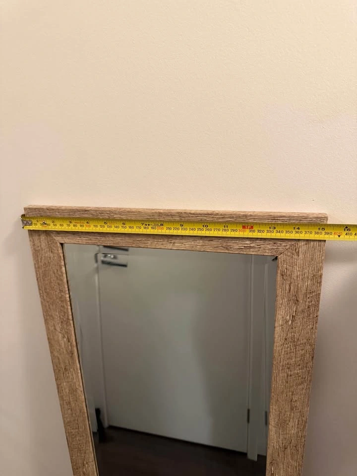 Wooden Framed Full Length Mirror - photo 3