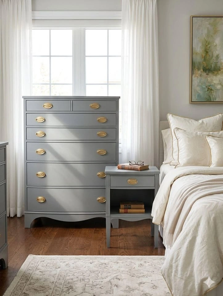 Quality Hall Strathroy Bedroom Set - Grey Vintage - photo 4