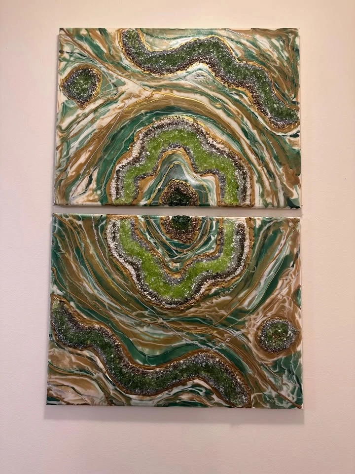 Luxury Resin Geode Wall Art - photo 4