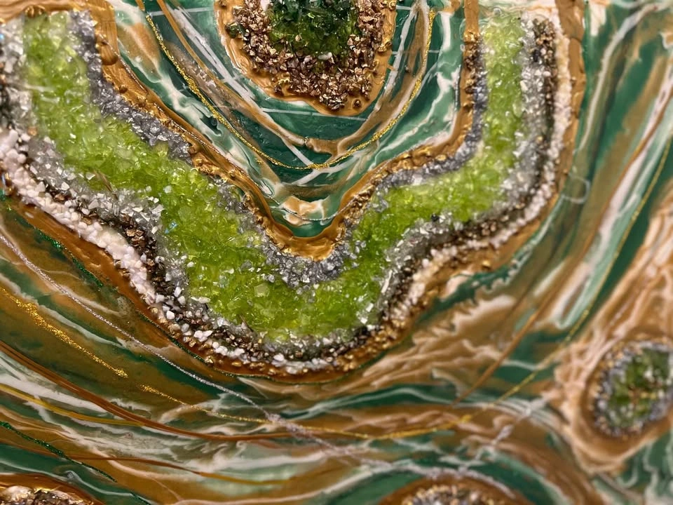 Luxury Resin Geode Wall Art - photo 5