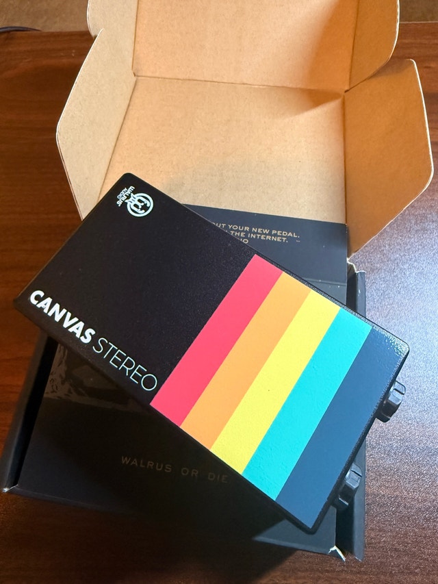Walrus Audio Canvas Stereo Di - photo 2