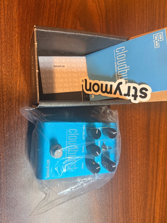 Strymon Cloudburst Ambient Reverb Pedal - photo 4