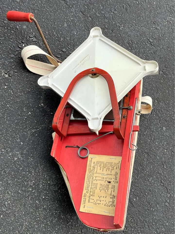 Vintage Antique Farming Cyclone Spreader Seed Sower image indicator(2)