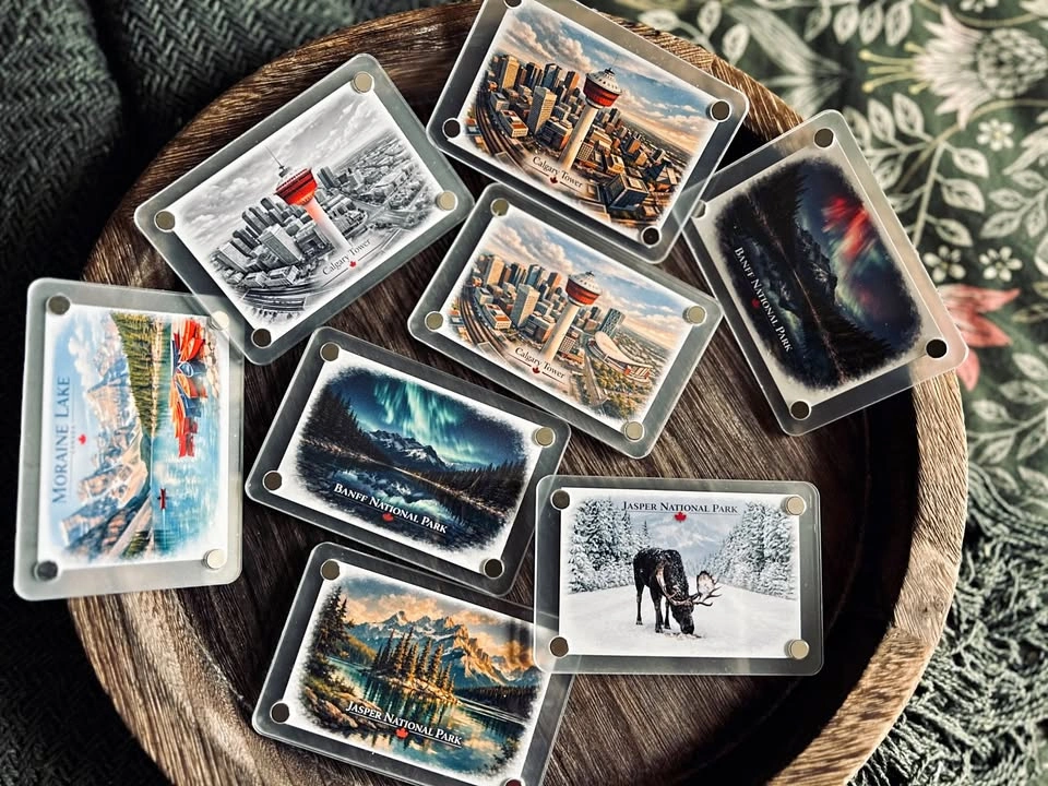 Premium Canada Travel Fridge Magnets
