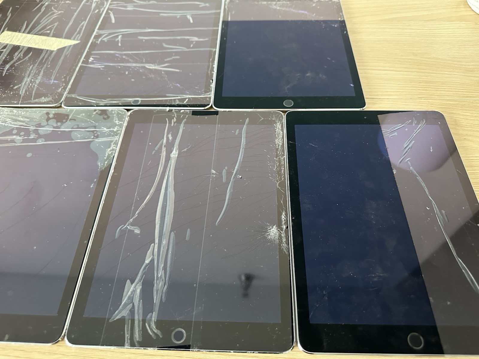 7x Apple iPad Air 2 A1566 - School Engraved - Untested - photo 5