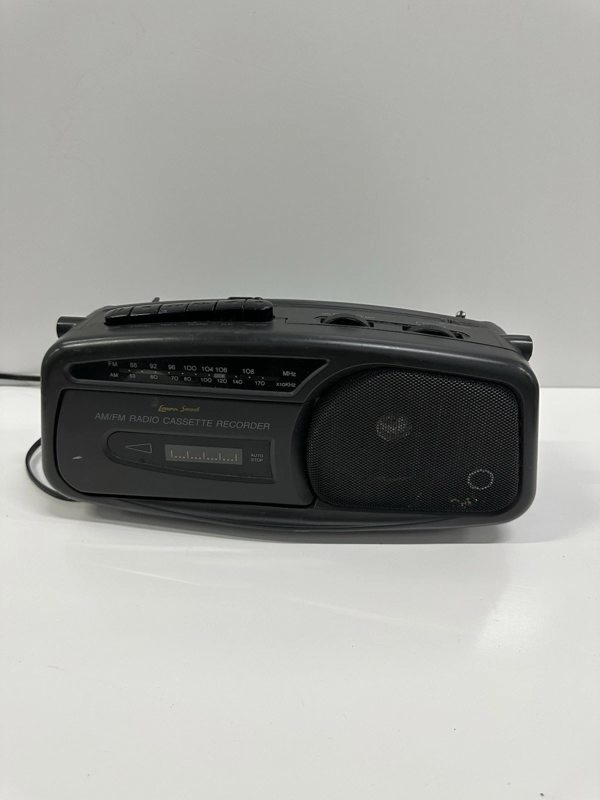 Vintage Lexron Sound CT-89 AM/FM Radio Cassette Recorder Boombox
