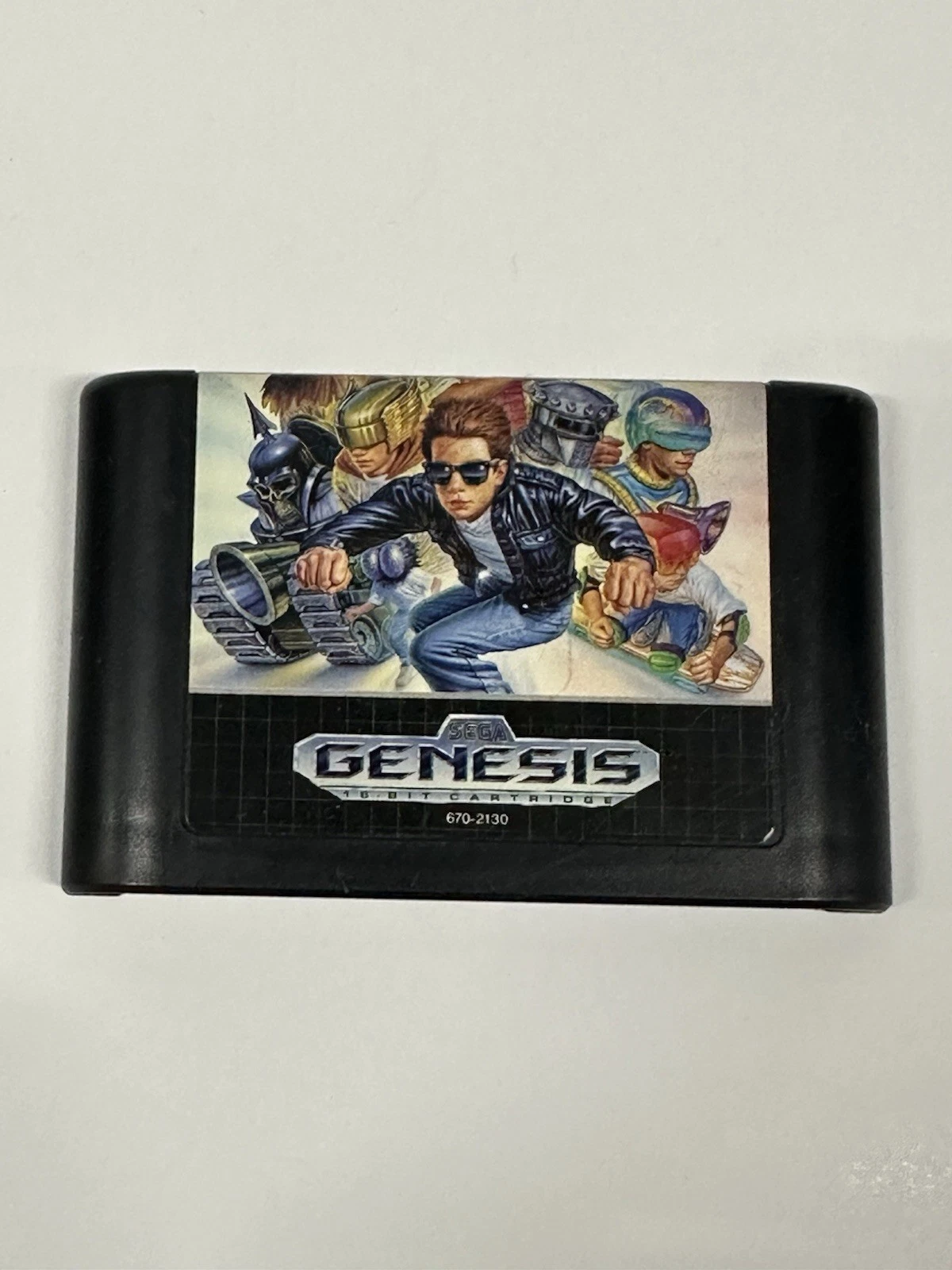 Rocky and Bullwinkle Sega Genesis Game Cartridge With Case