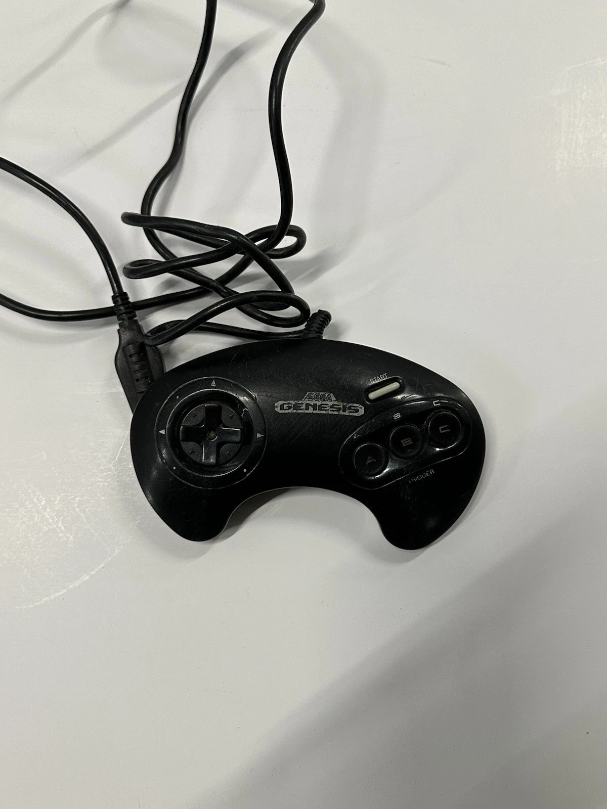 Original Sega Genesis Controller Model 1650 3 Button Black