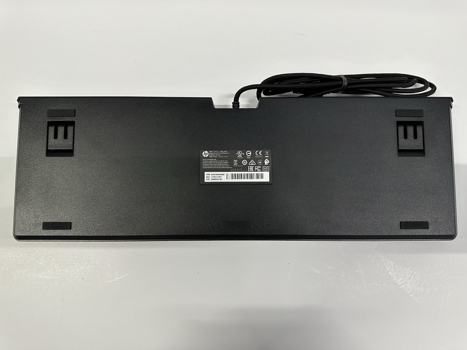 HP OMEN Gaming Keyboard Wired USB Full Size RGB No Box - photo 4