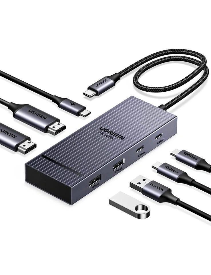 7 in 1 USB-C Hub - UGREEN Revodok Pro 207
