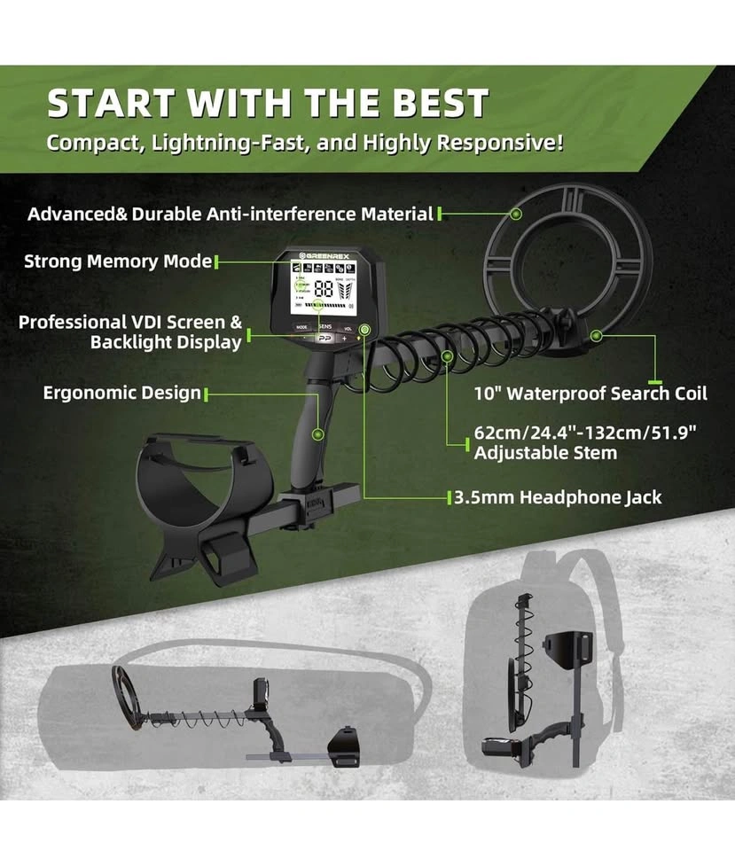 GreenRex Metal Detector - photo 2