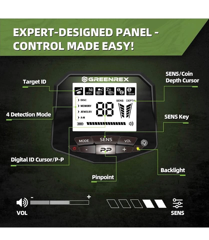GreenRex Metal Detector - photo 3