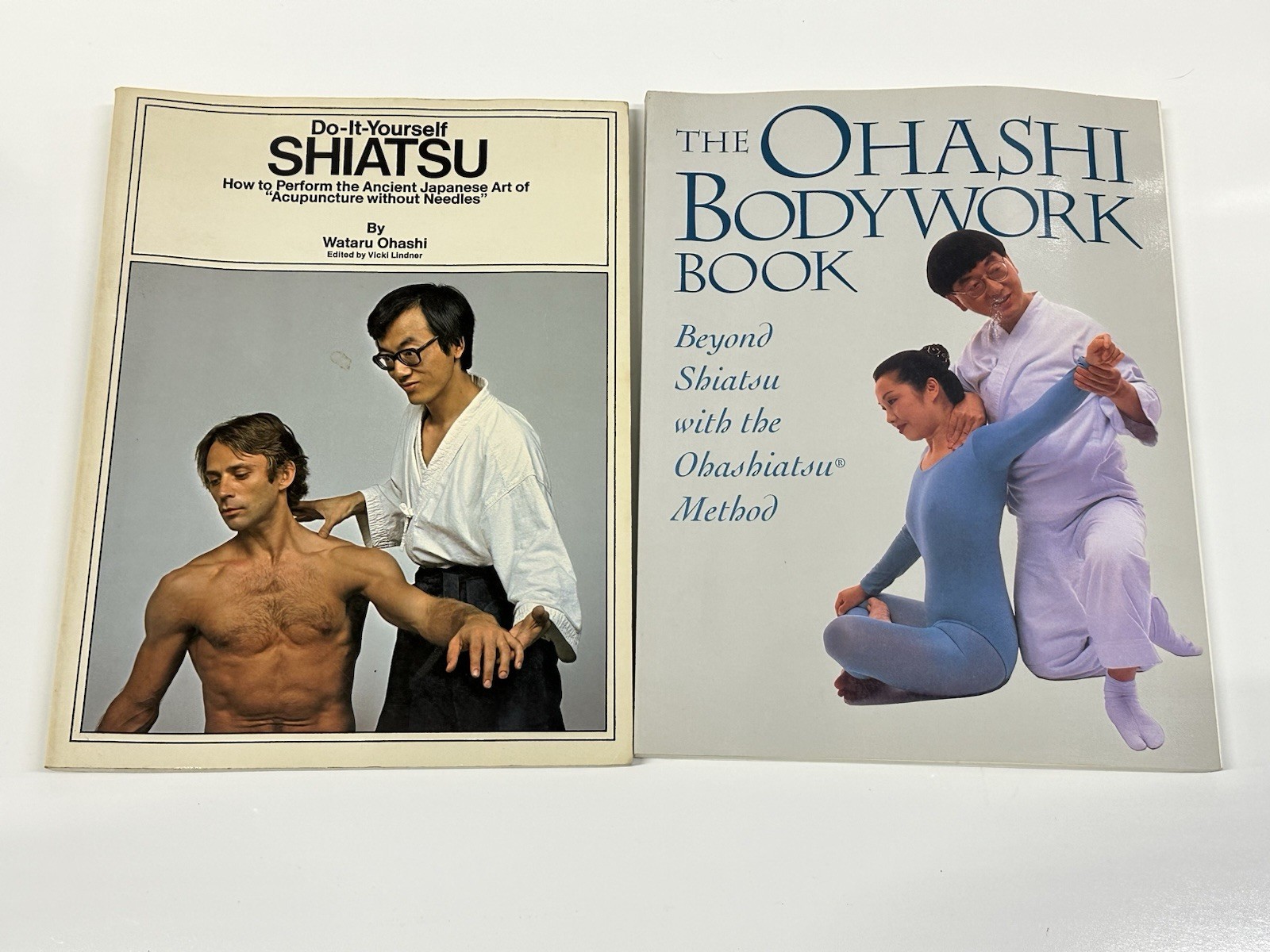 Ohashi Bodywork + DIY Shiatsu Books by Wataru Ohashi