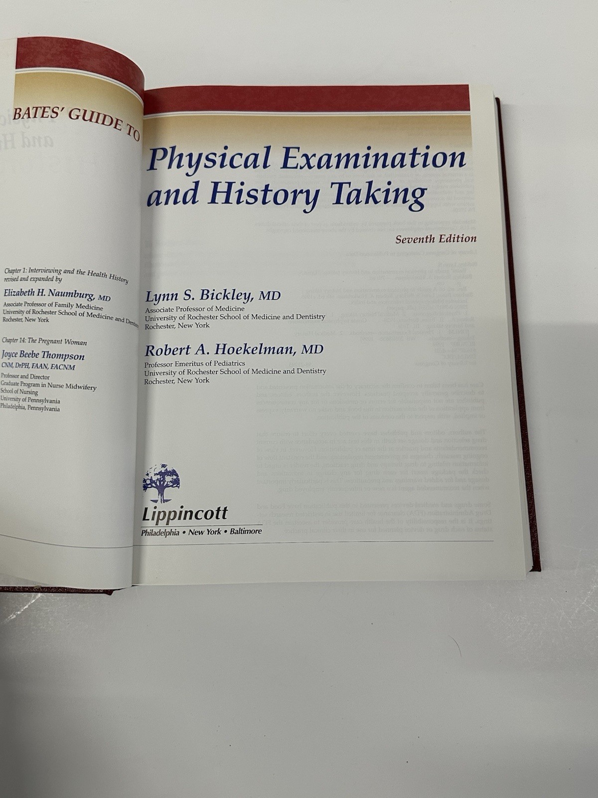 Bates Guide to Physical Examination 7th Ed Bickley Hardcover - photo 2