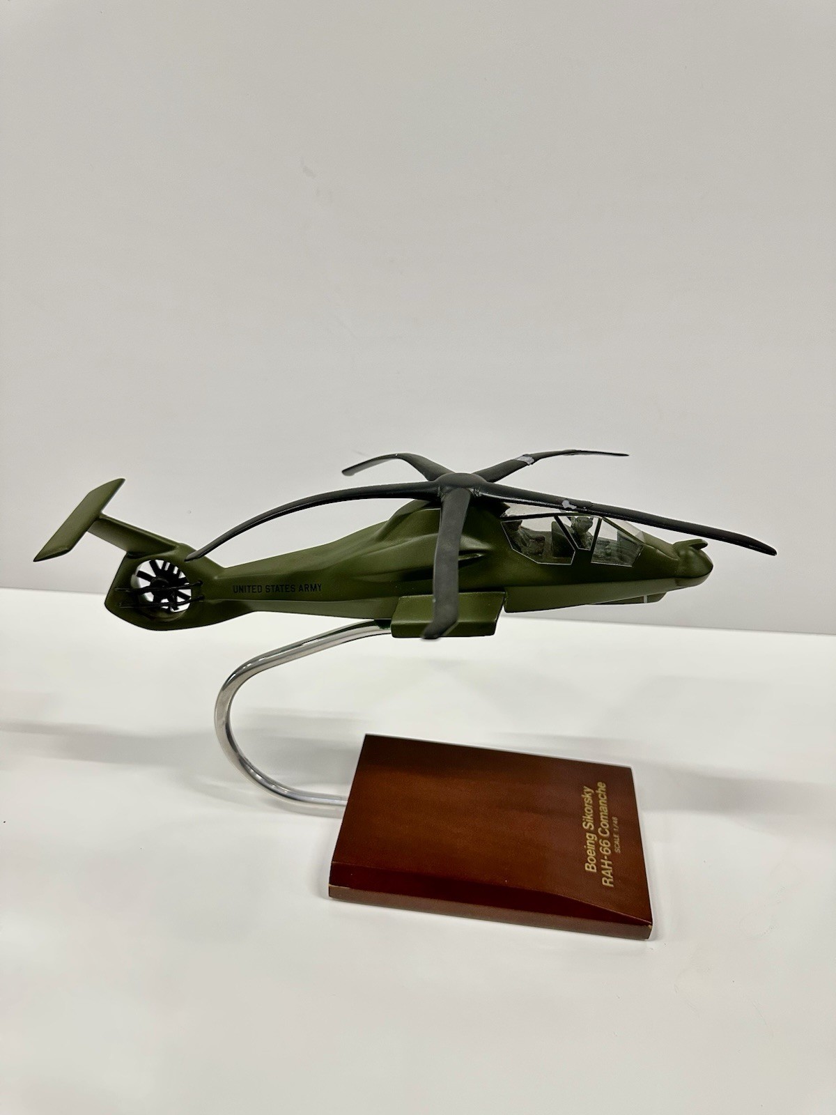 Boeing Sikorsky RAH-66 Comanche 1:48 Model Helicopter Stand - photo 2