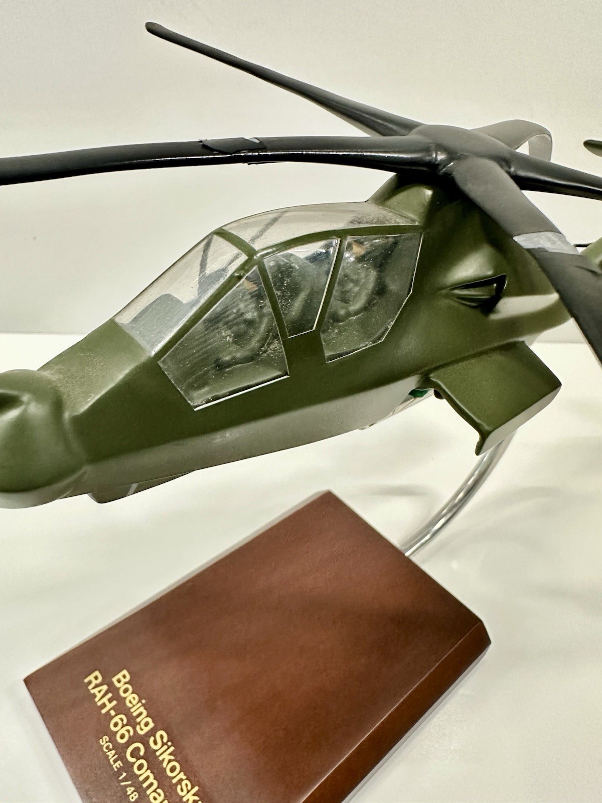 Boeing Sikorsky RAH-66 Comanche 1:48 Model Helicopter Stand - photo 5