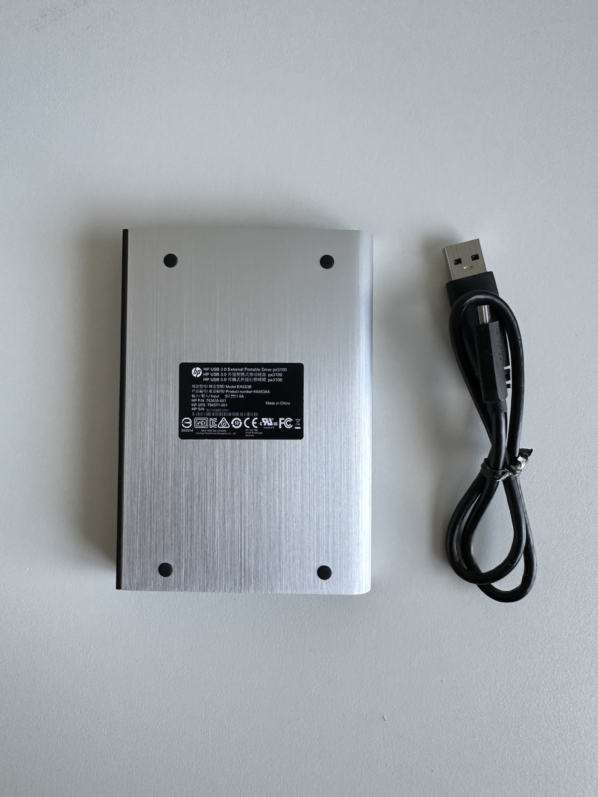 HP 1TB USB 3.0 Portable External Hard Drive px3100 HDD - photo 2