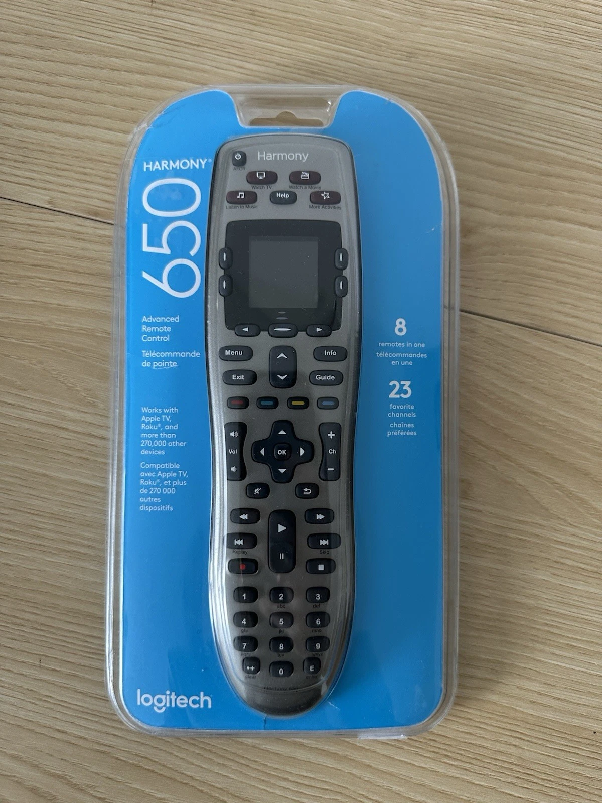 Logitech Harmony 650 Universal Remote - New Open Box - photo 2