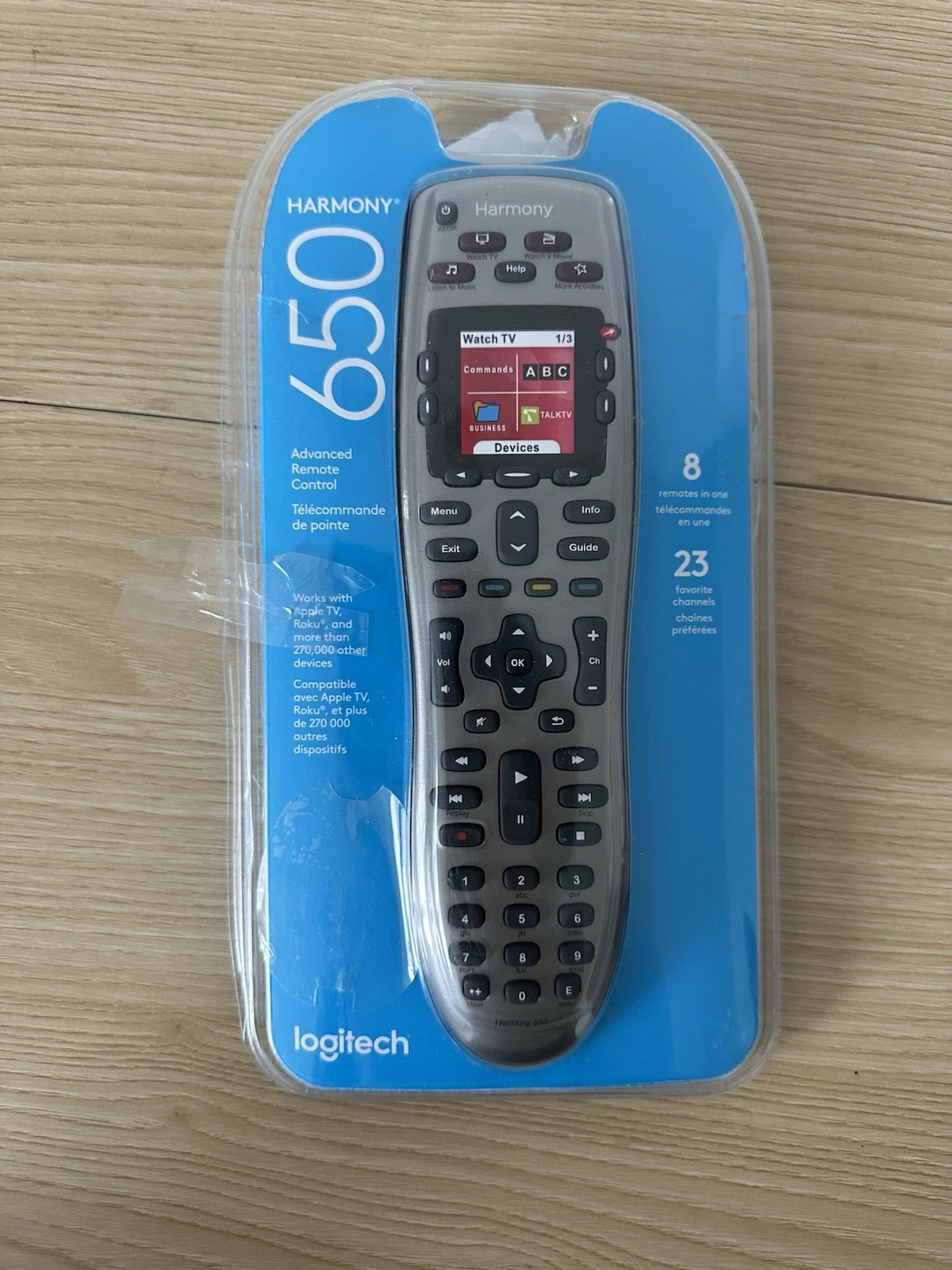 Logitech Harmony 650 Universal Remote - New Open Box - photo 5