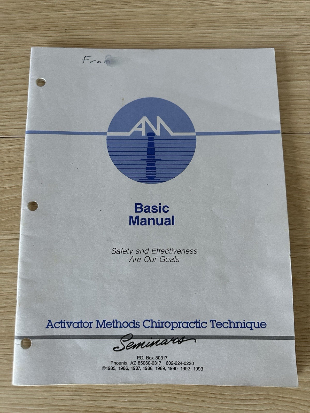 Chiropractic Training Manual Lot – Activator & Standard Process - photo 2