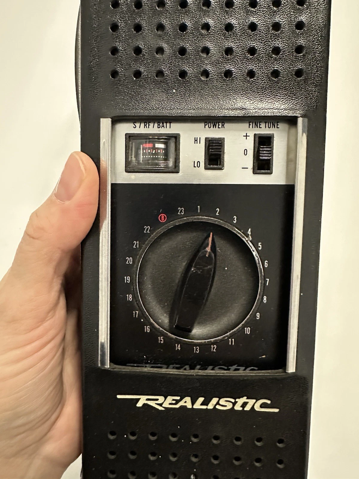 Vintage Realistic TRC-101B 23 Channel Handheld CB Radio Tested - photo 3