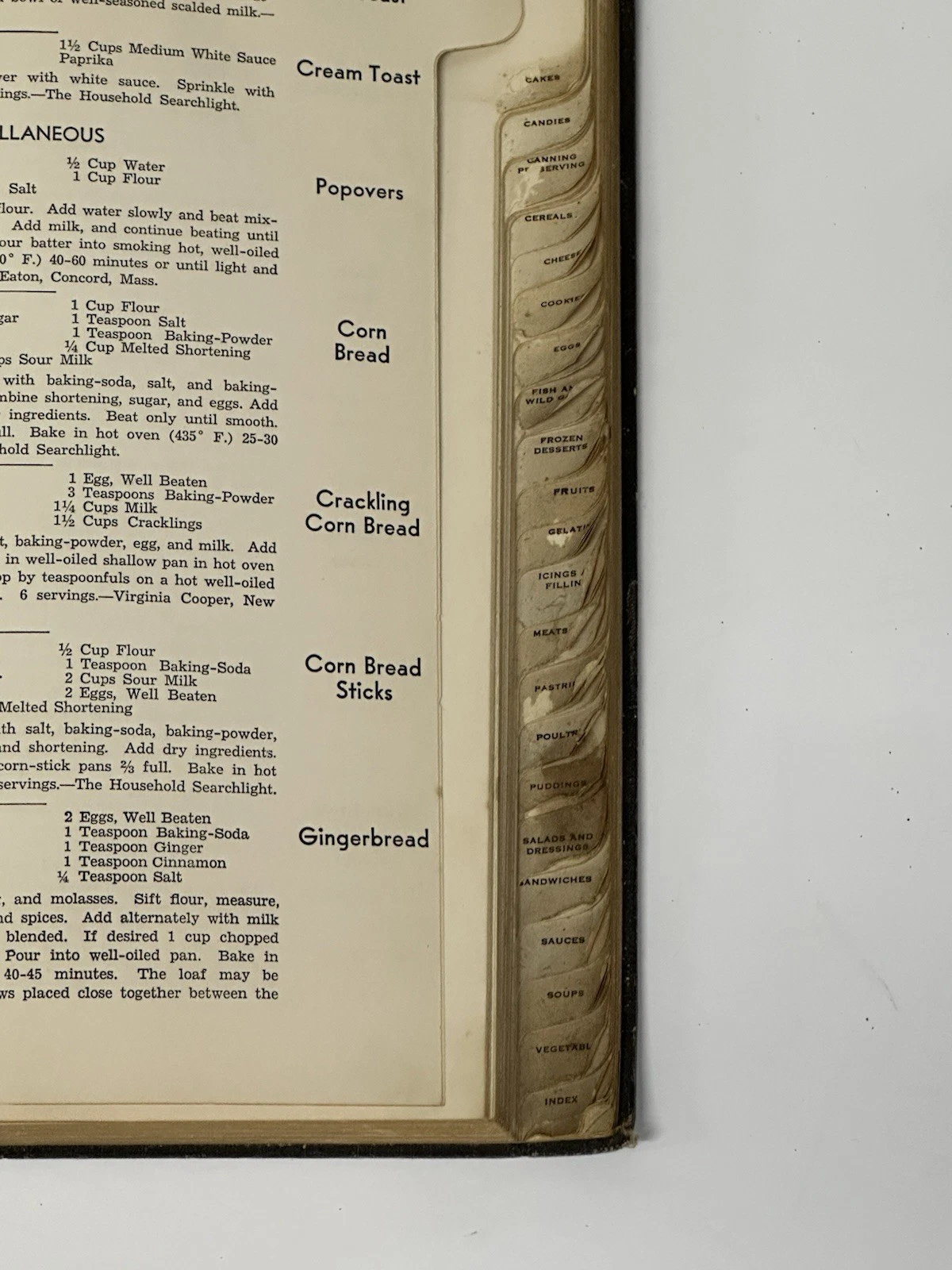 The Household Searchlight Recipe Book 1935 Vintage Cookbook Hard - photo 5