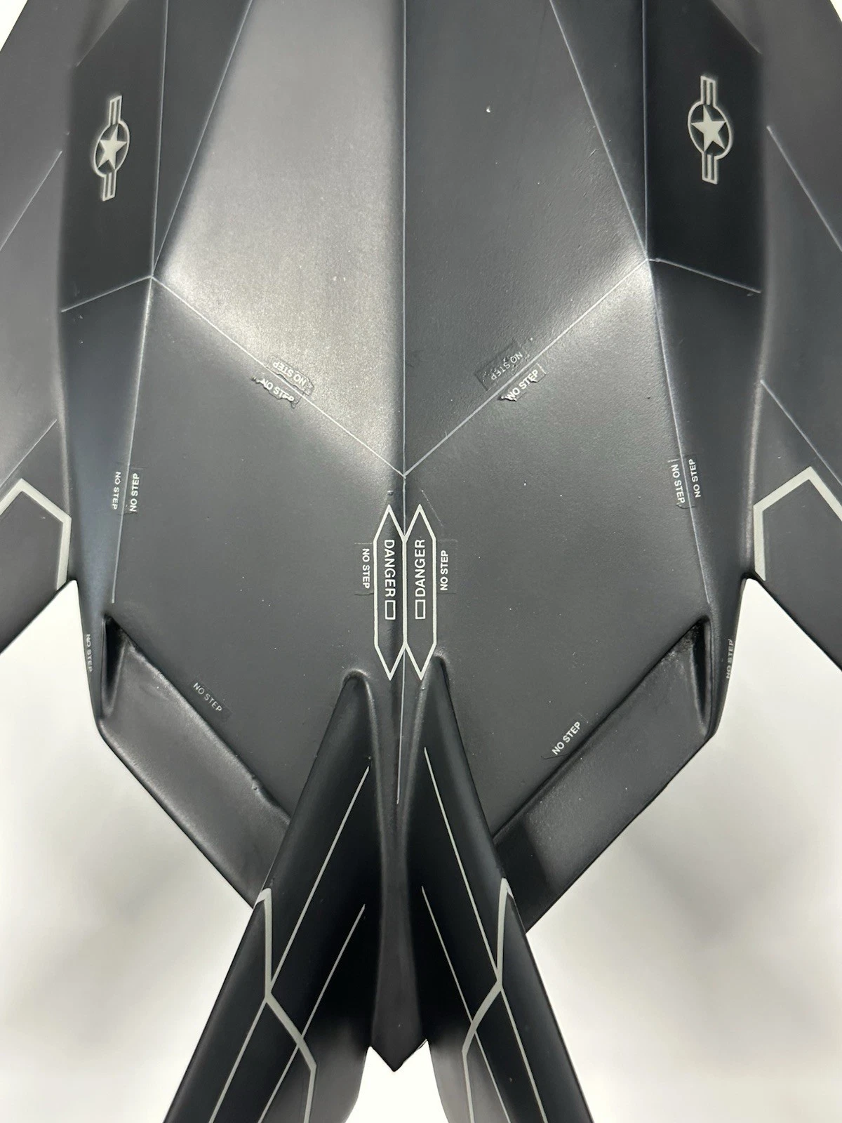 F-117A Nighthawk Stealth Fighter Model 1/48 Wood Display Stand - photo 5