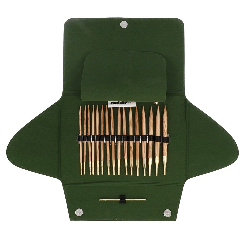 Addi Click Nature Olive Wood Interchangeable Knitting Needle Set - photo 3