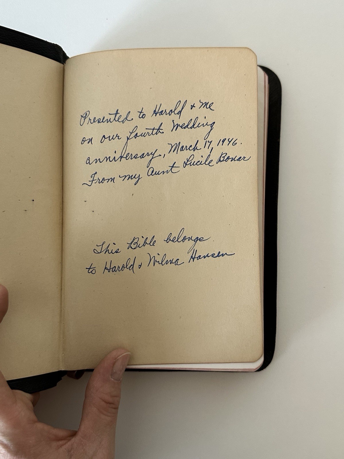 Scofield Reference Bible Leather Binding Oxford Facsimile 1946 - photo 3