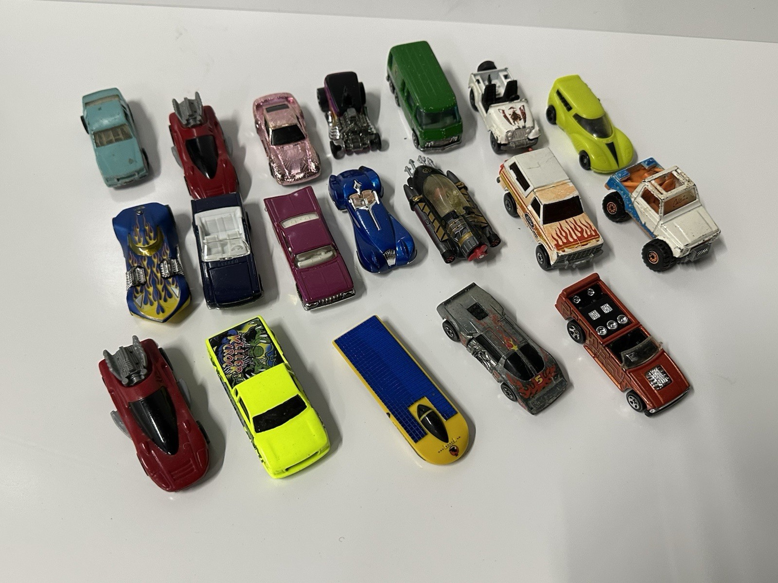 Hot Wheels Diecast Cars Lot 90s 2000s Mixed Vintage