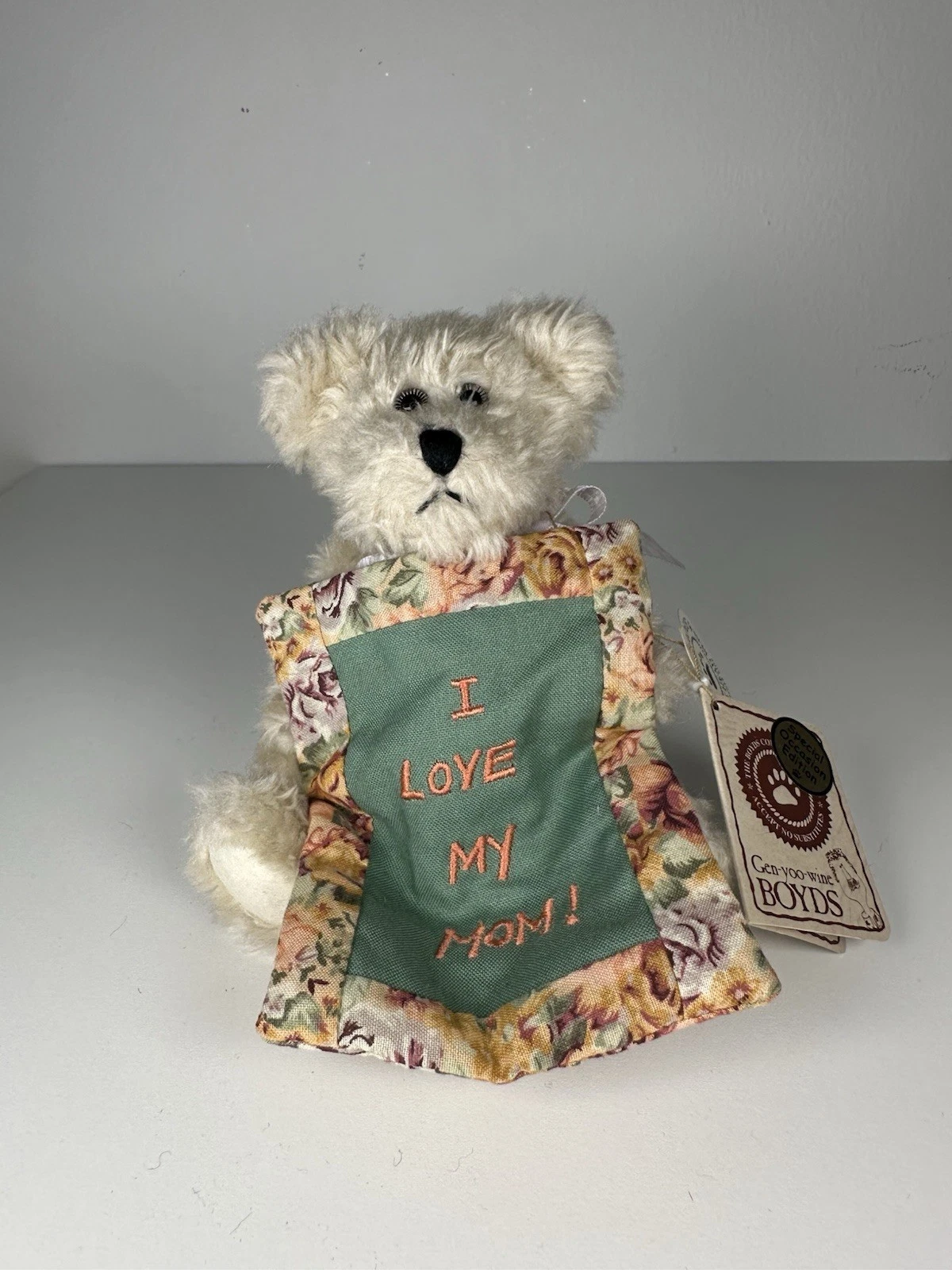 Boyds Bears "I Love My Mom" Teddy Bear - Archive Collection