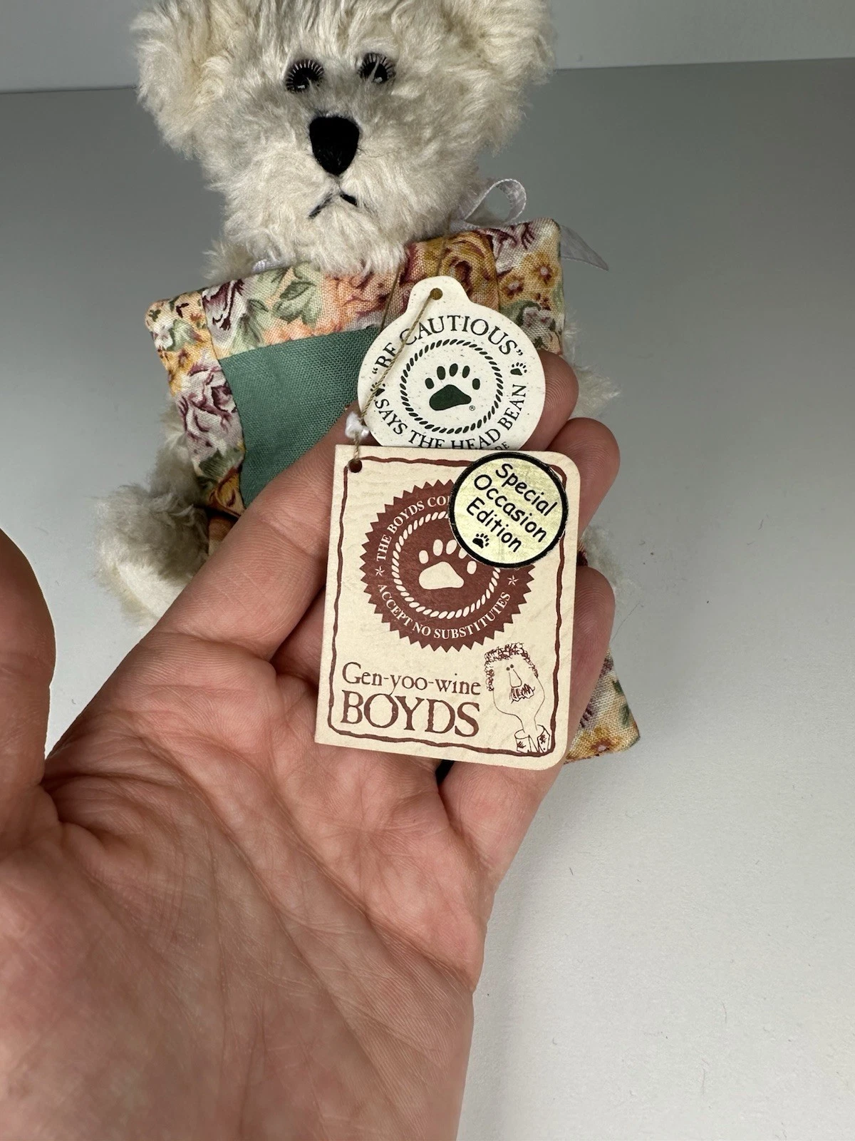 Boyds Bears "I Love My Mom" Teddy Bear - Archive Collection - photo 2