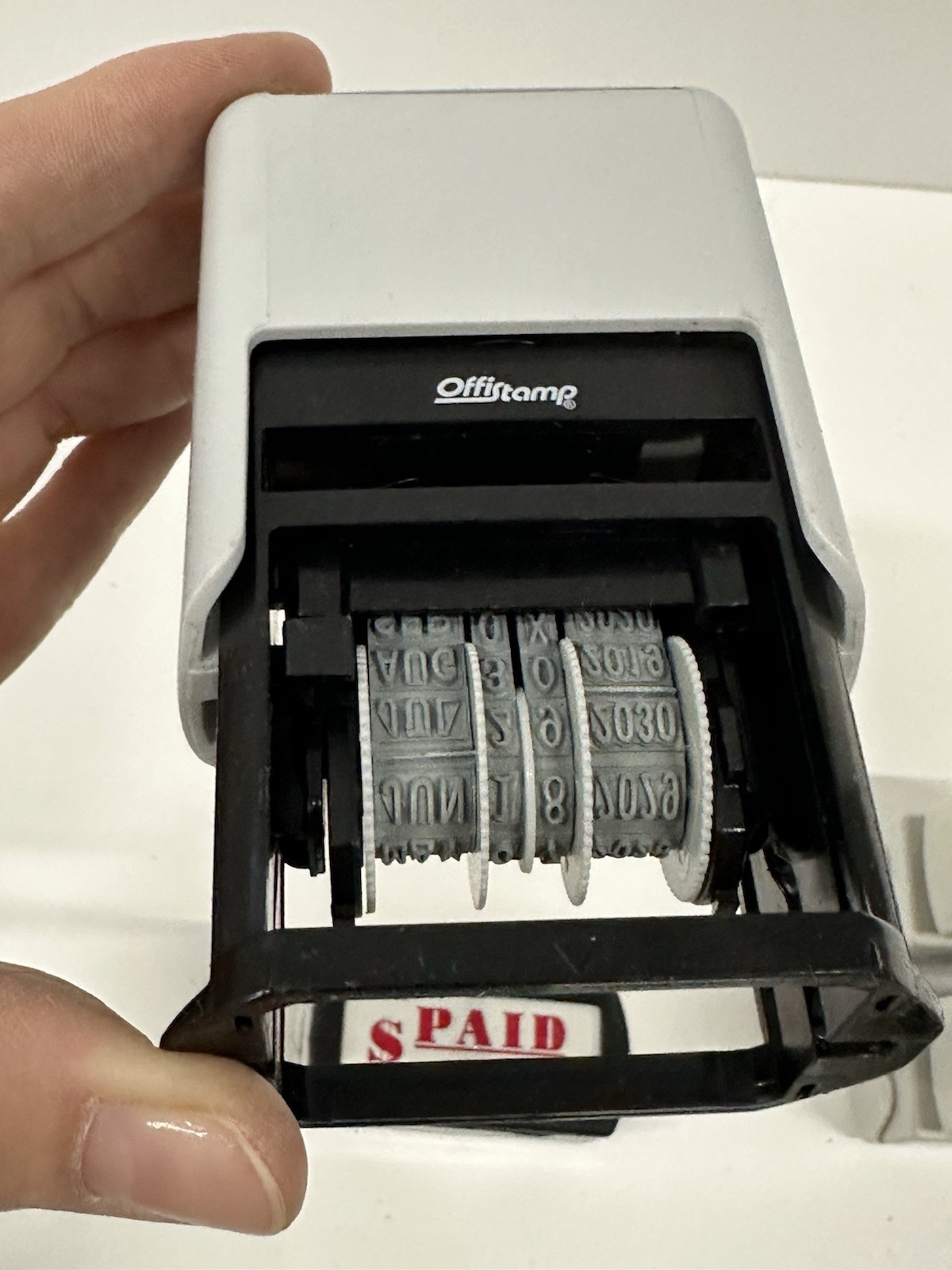 Lot of Office Stamps Paid Copy Past Due Void Date Stamp Assorted - photo 2