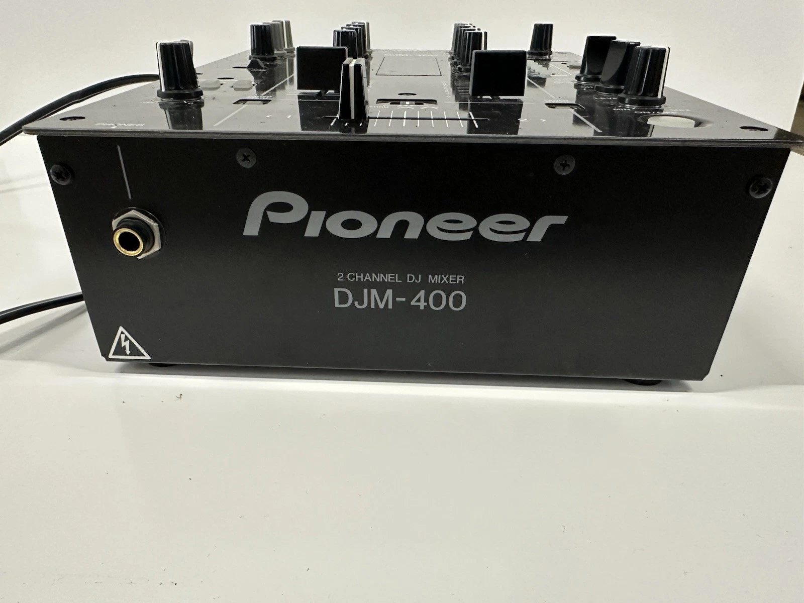 Pioneer DJM-400 DJ Mixer w/ Mic & Cables - Great Condition - photo 2