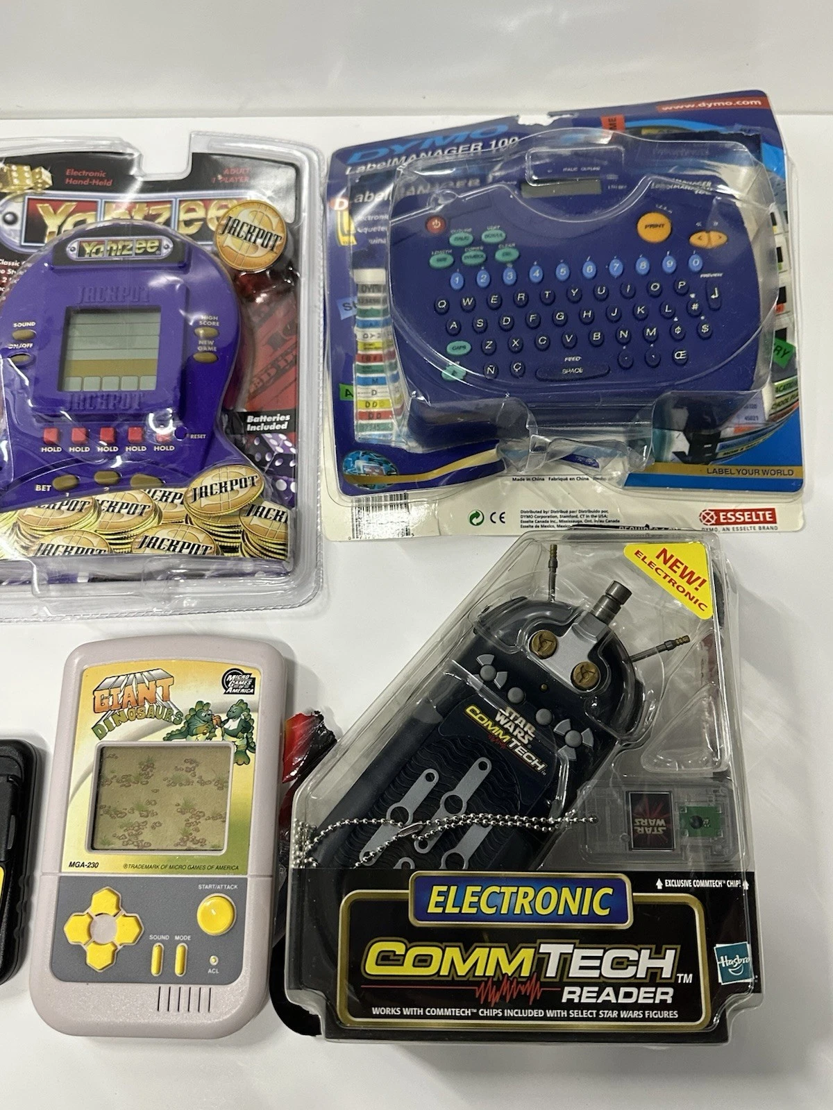 Vintage 90s Handheld Electronic Games Lot Tiger Radica Commtech - photo 3
