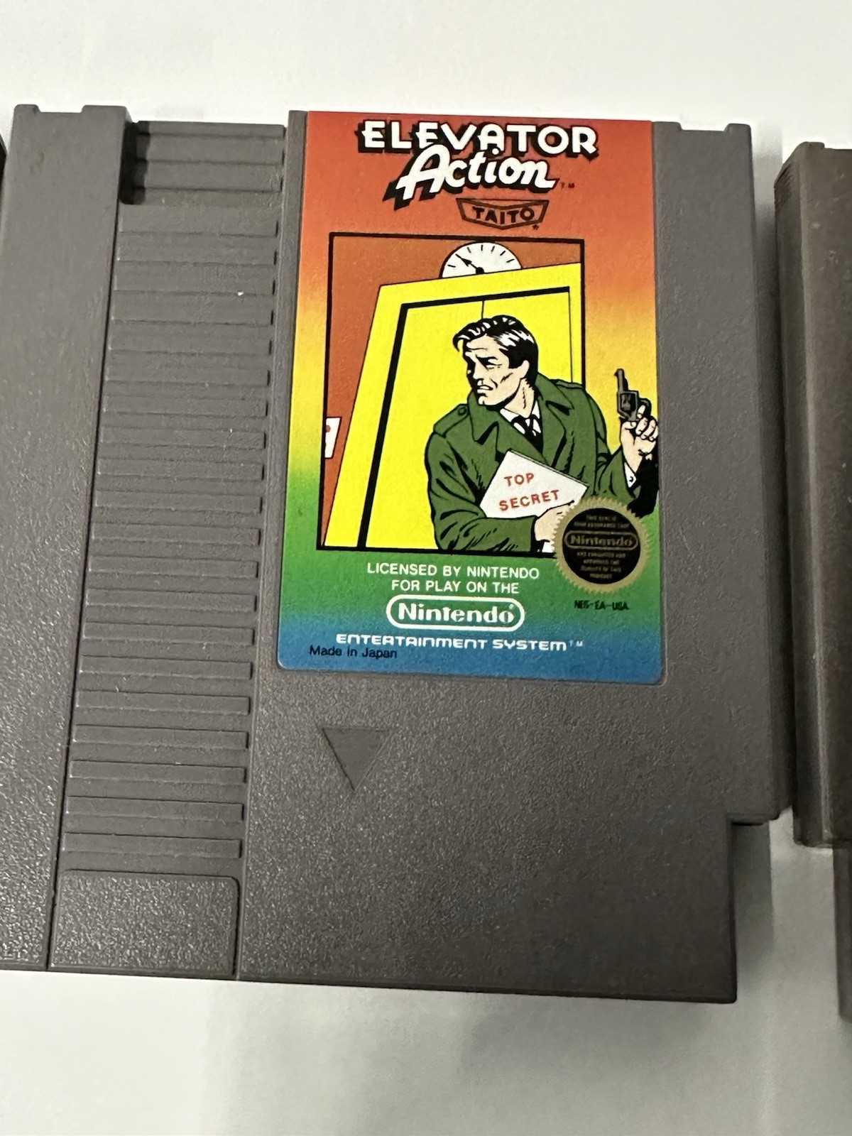 Nintendo NES Game Lot: Life Force, Elevator Action, Super Spike - photo 3